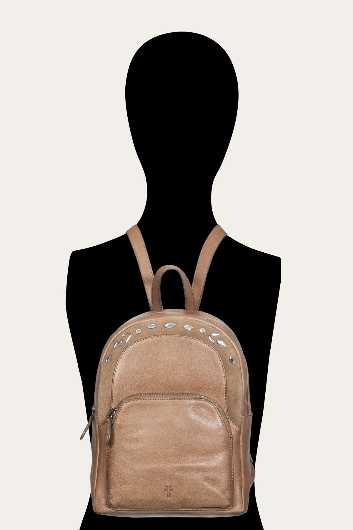 FRYE Women's Beige Laila Mini Backpack