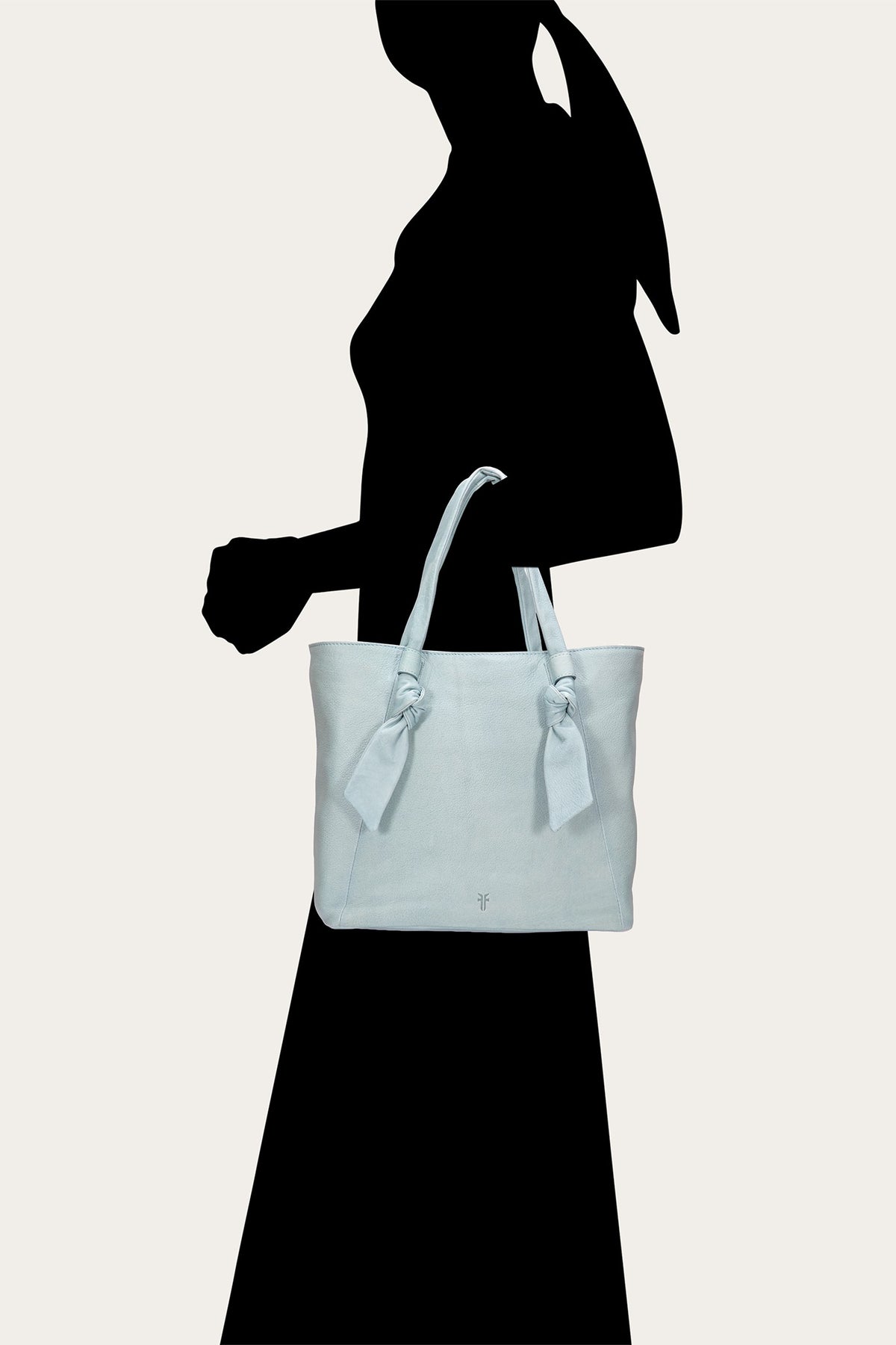 FRYE Women's Light Sky Nora Knotted Tote
