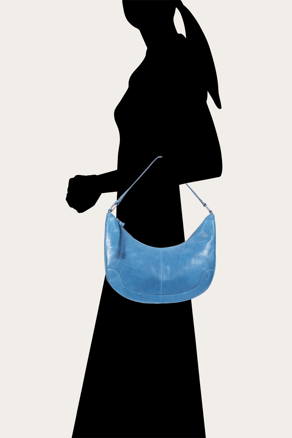 FRYE Women's Melissa Crescent Hobo Handbag