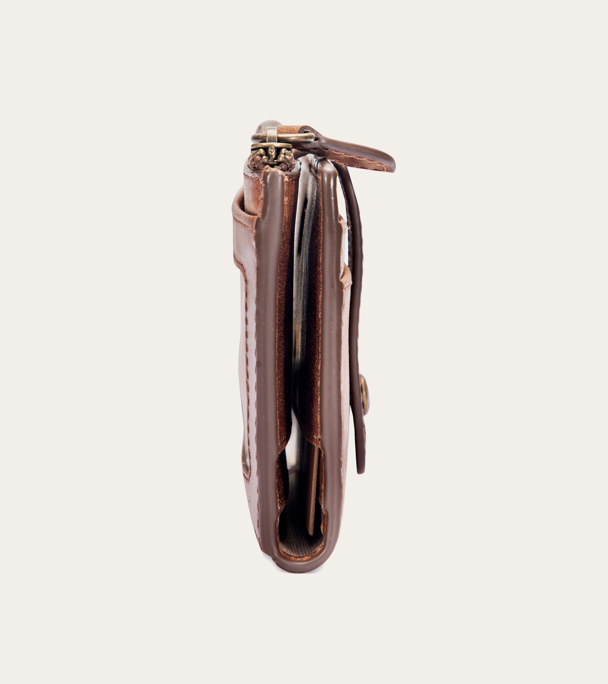 FRYE Melissa Cognac Coin Purse