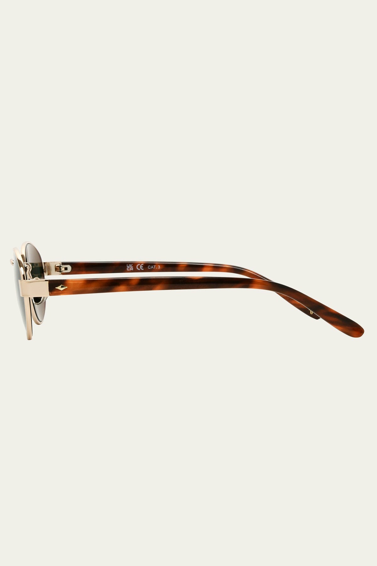 FRYE Savannah Olive Gold Sunglasses
