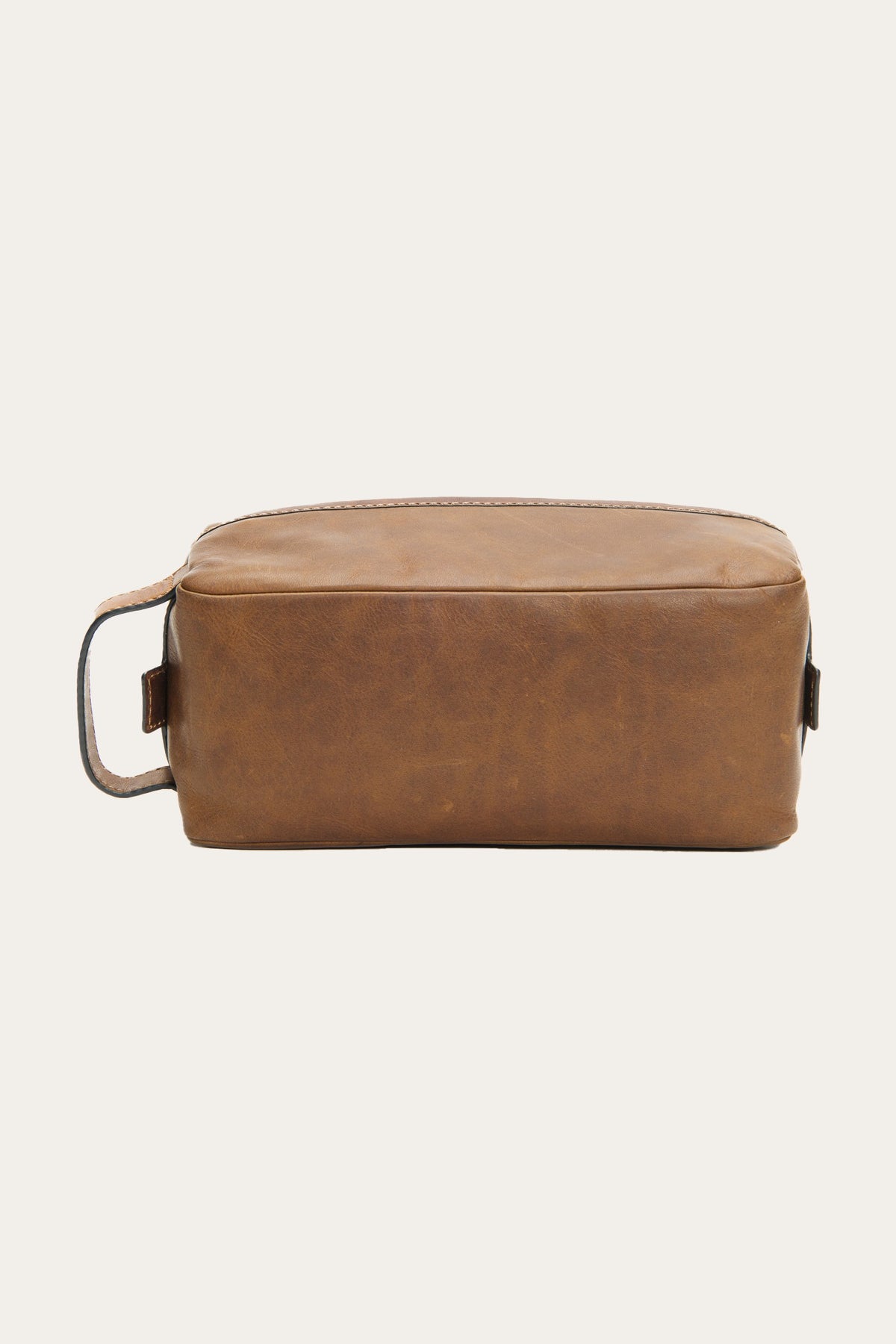 FRYE Logan Large Travel Dopp in Dark Brown