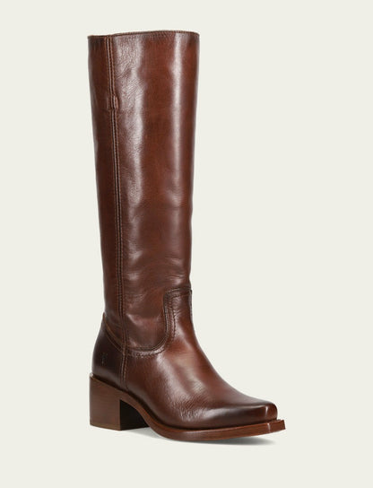 FRYE Women's Brown Mustang 15L Tall Boot