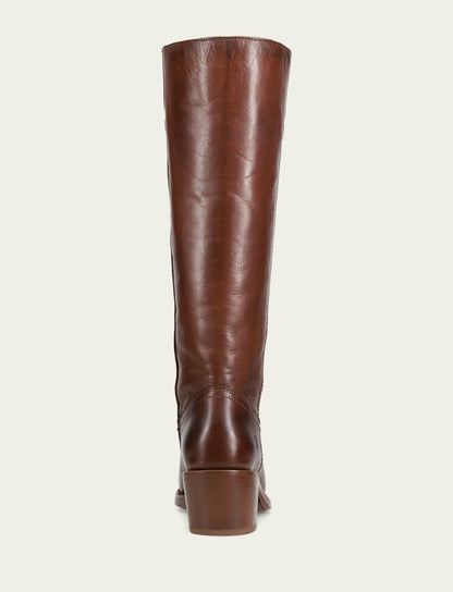 FRYE Women's Brown Mustang 15L Tall Boot