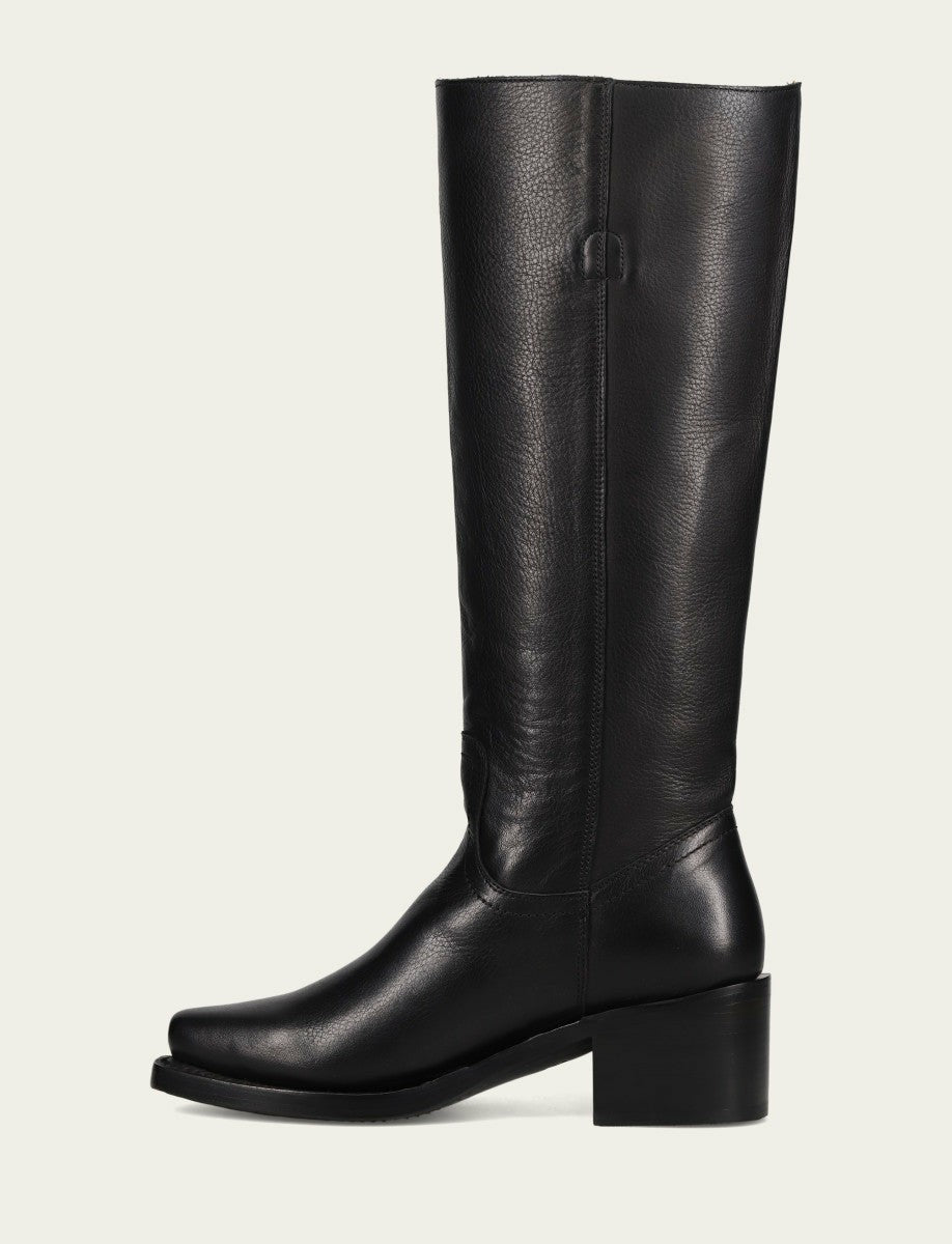 FRYE Women's Black Mustang 15L Tall Boot