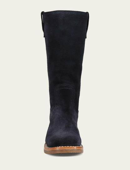 FRYE Women's Navy Campus 12R Mid-Calf Boot