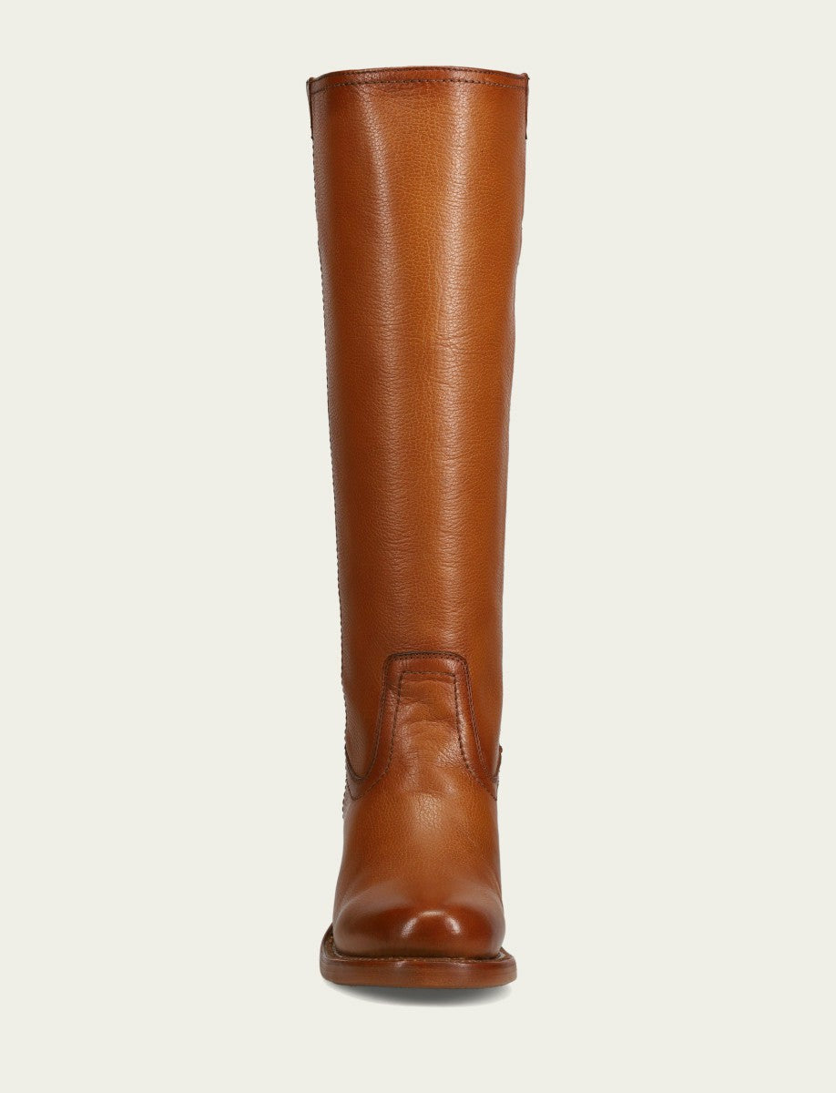 FRYE Women's Tan Andy Pull On Tall Riding Boot