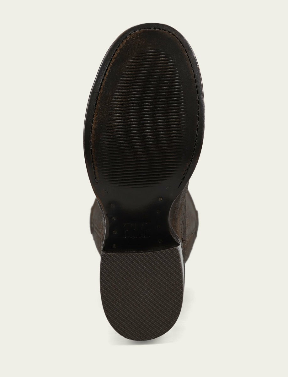 FRYE Women's Chocolate Andy Pull On Tall Riding Boot