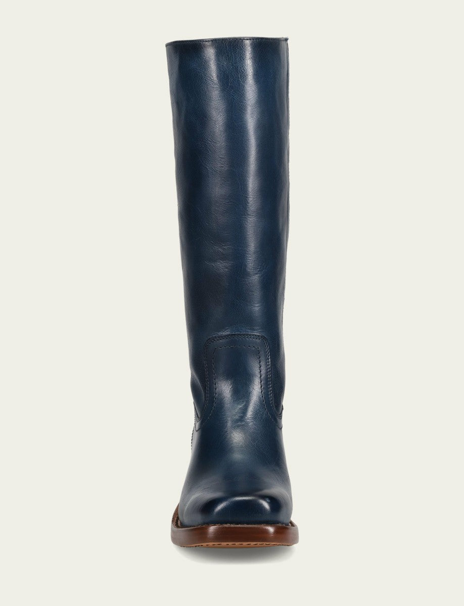 FRYE Women's Navy Campus 14L Tall Boot
