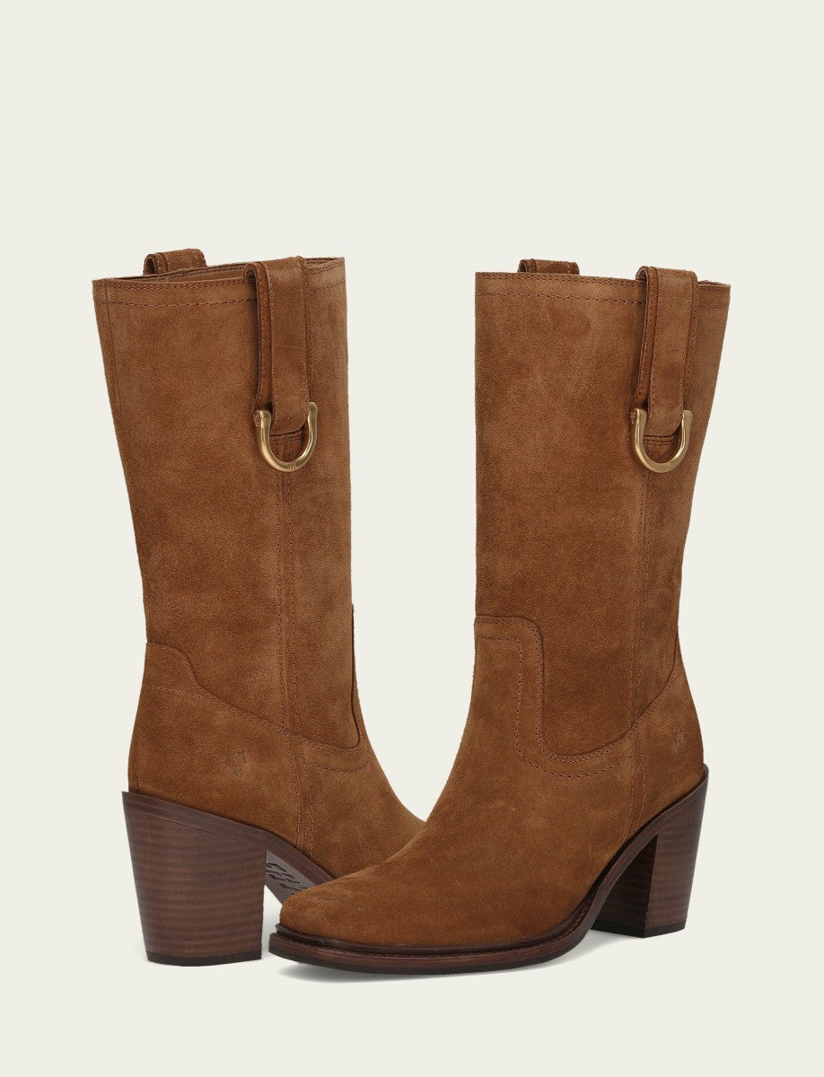 FRYE Women's Caramel Sedona Mid D-Ring Boot
