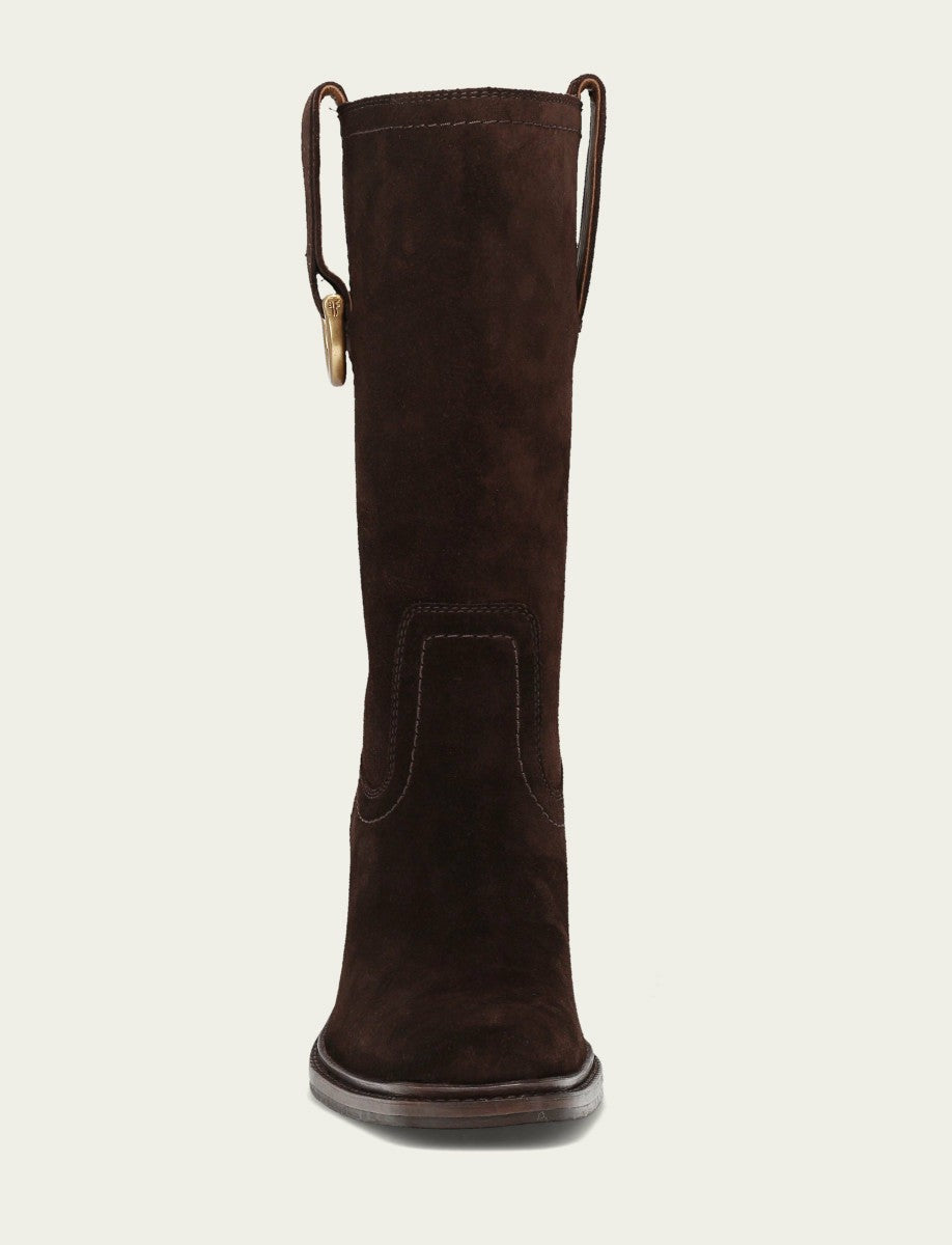 FRYE Women's Chocolate Sedona Mid D-Ring Boot