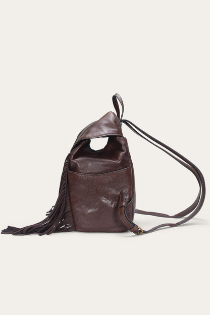 FRYE Willow Fringe Backpack