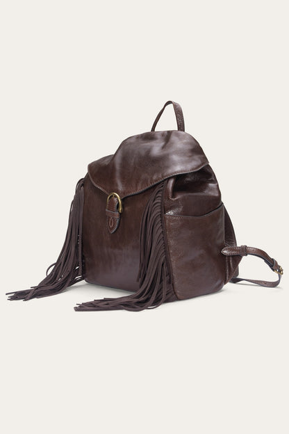 FRYE Willow Fringe Backpack