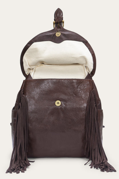 FRYE Willow Fringe Backpack