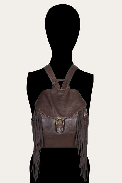 FRYE Willow Fringe Backpack