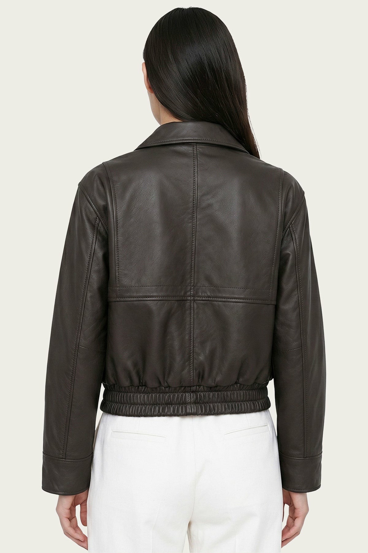 FRYE Kacey Cropped Barn Jacket