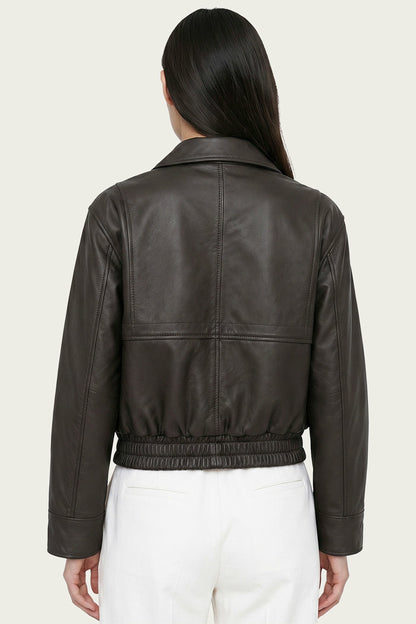 FRYE Kacey Cropped Barn Jacket