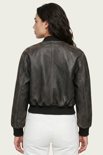 FRYE Monroe Bomber Jacket