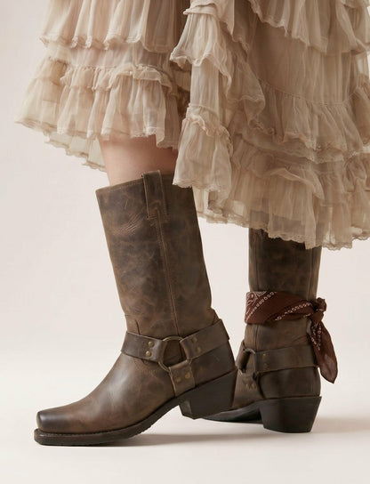 FRYE Women's Smoke Harness 12R Boots