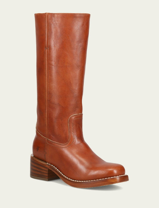 FRYE Women's Saddle Campus 14L Boots