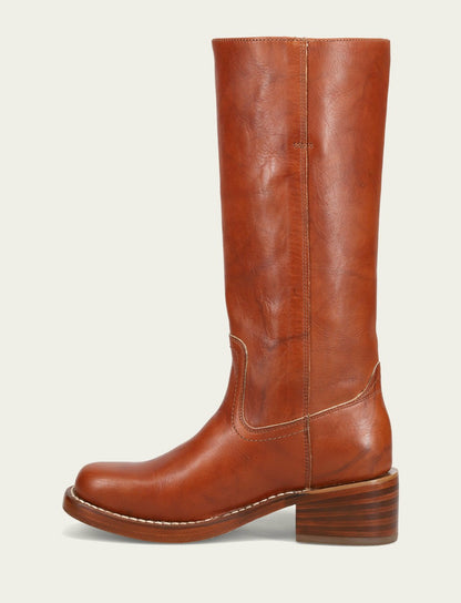FRYE Women's Saddle Campus 14L Boots