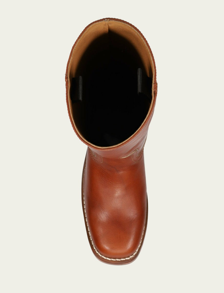 FRYE Women's Saddle Campus 14L Boots