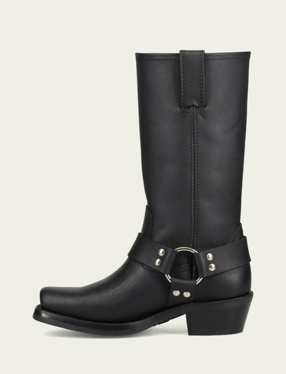 FRYE Women's Black Harness 12R Boots
