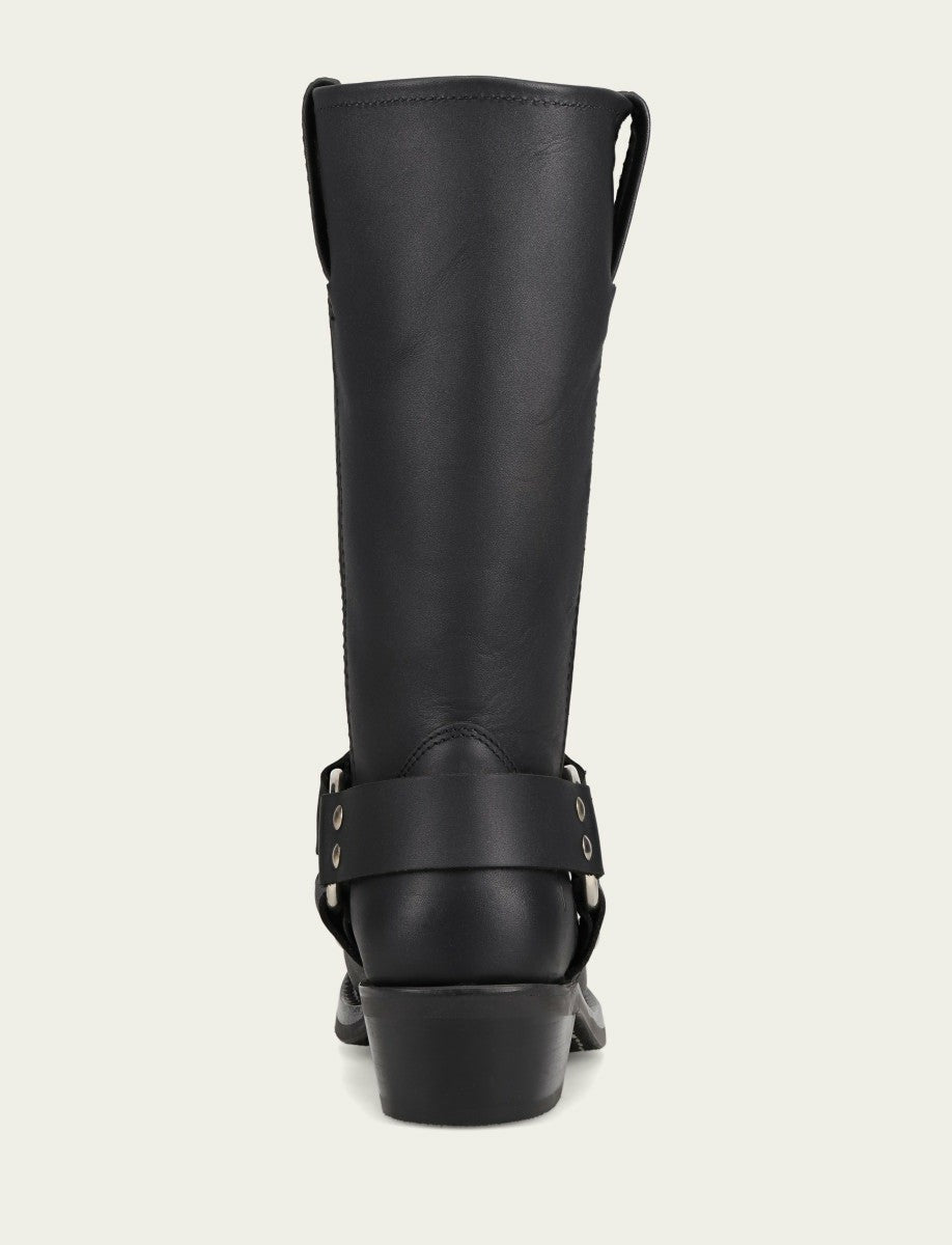 FRYE Women's Black Harness 12R Boots