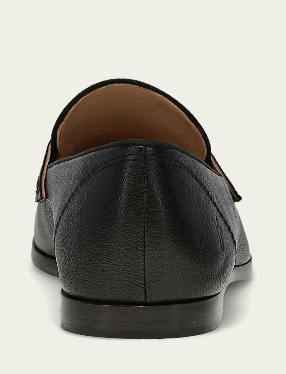 FRYE Women's Black Faith Leather Loafers