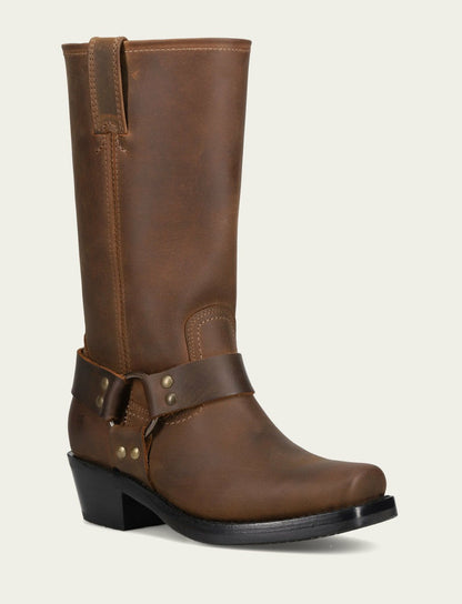 FRYE Women's Tan Harness 12R Boots