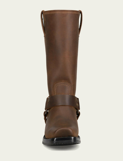 FRYE Women's Tan Harness 12R Boots