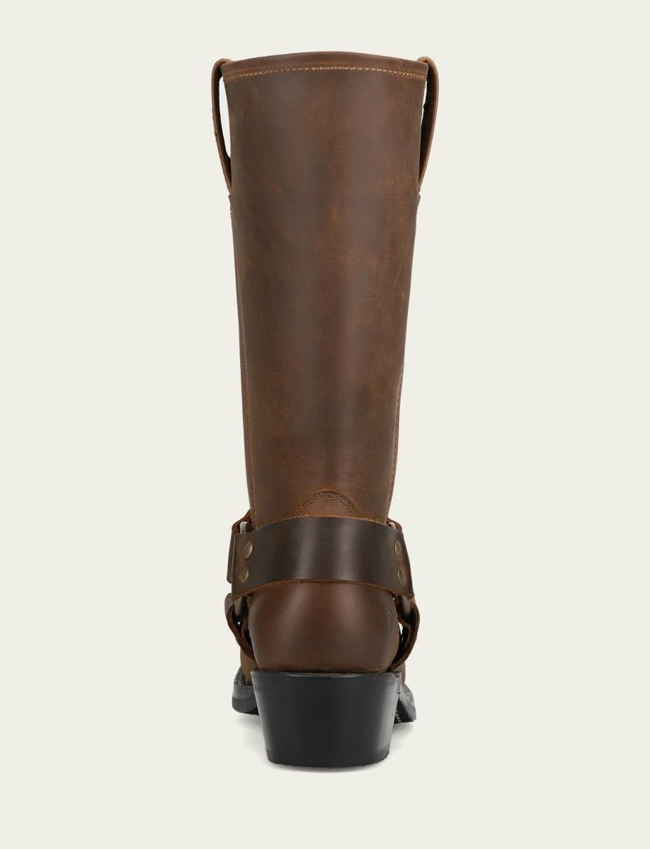 FRYE Women's Tan Harness 12R Boots