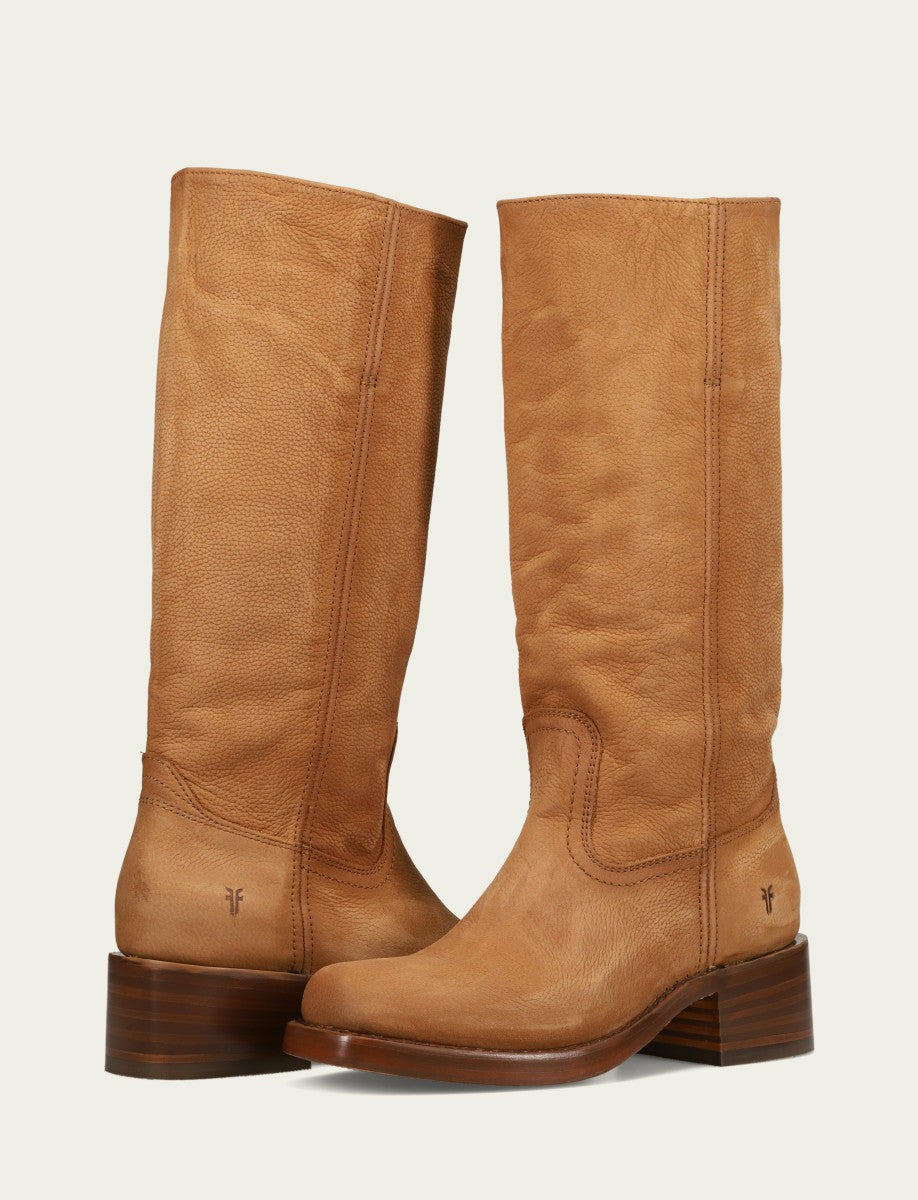 FRYE Women’s Light Brown Campus 14L Tall Boots