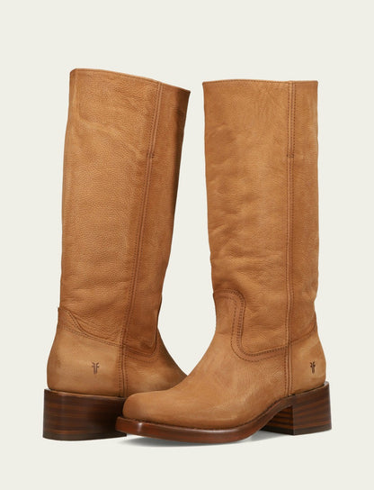 FRYE Women’s Light Brown Campus 14L Tall Boots
