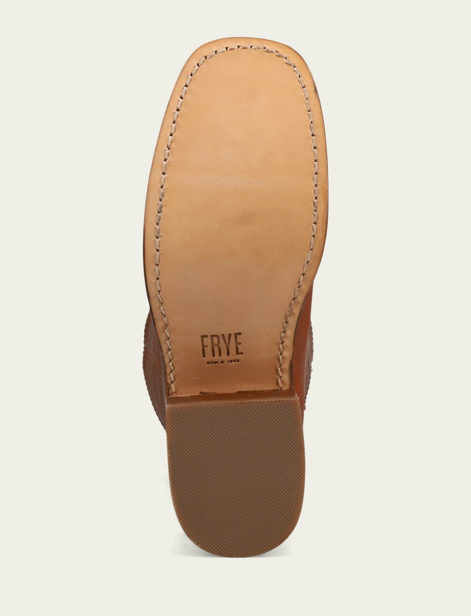 FRYE Women's Saddle Campus 14L Wide Calf Boots
