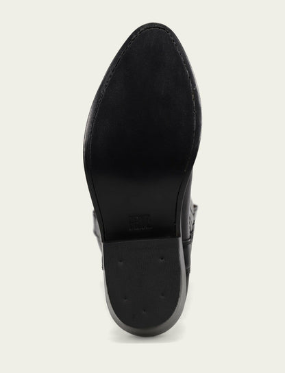 FRYE Women's Black Billy Softy Tall Western Boot