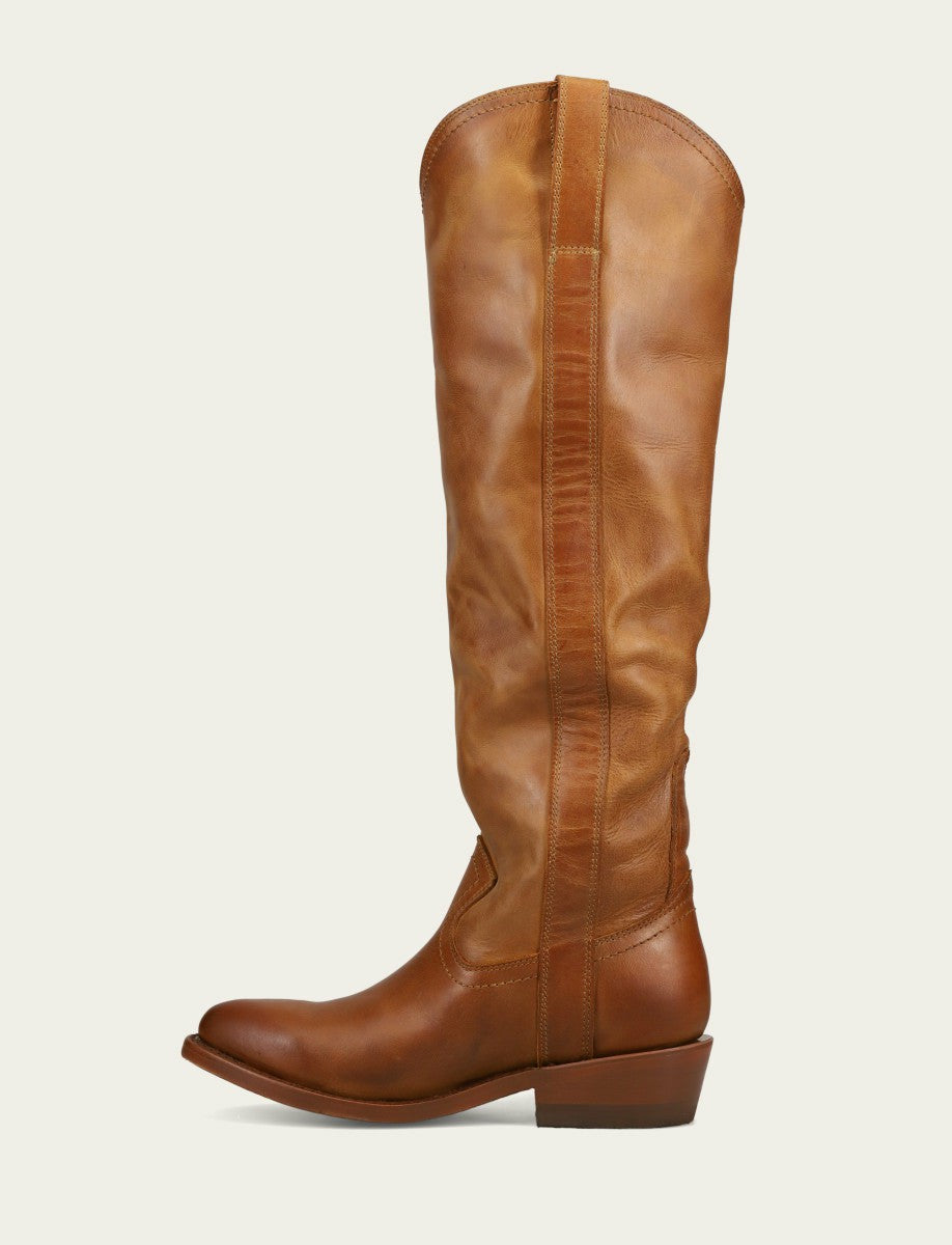 FRYE Women's Amber Billy Softy Tall Western Boot