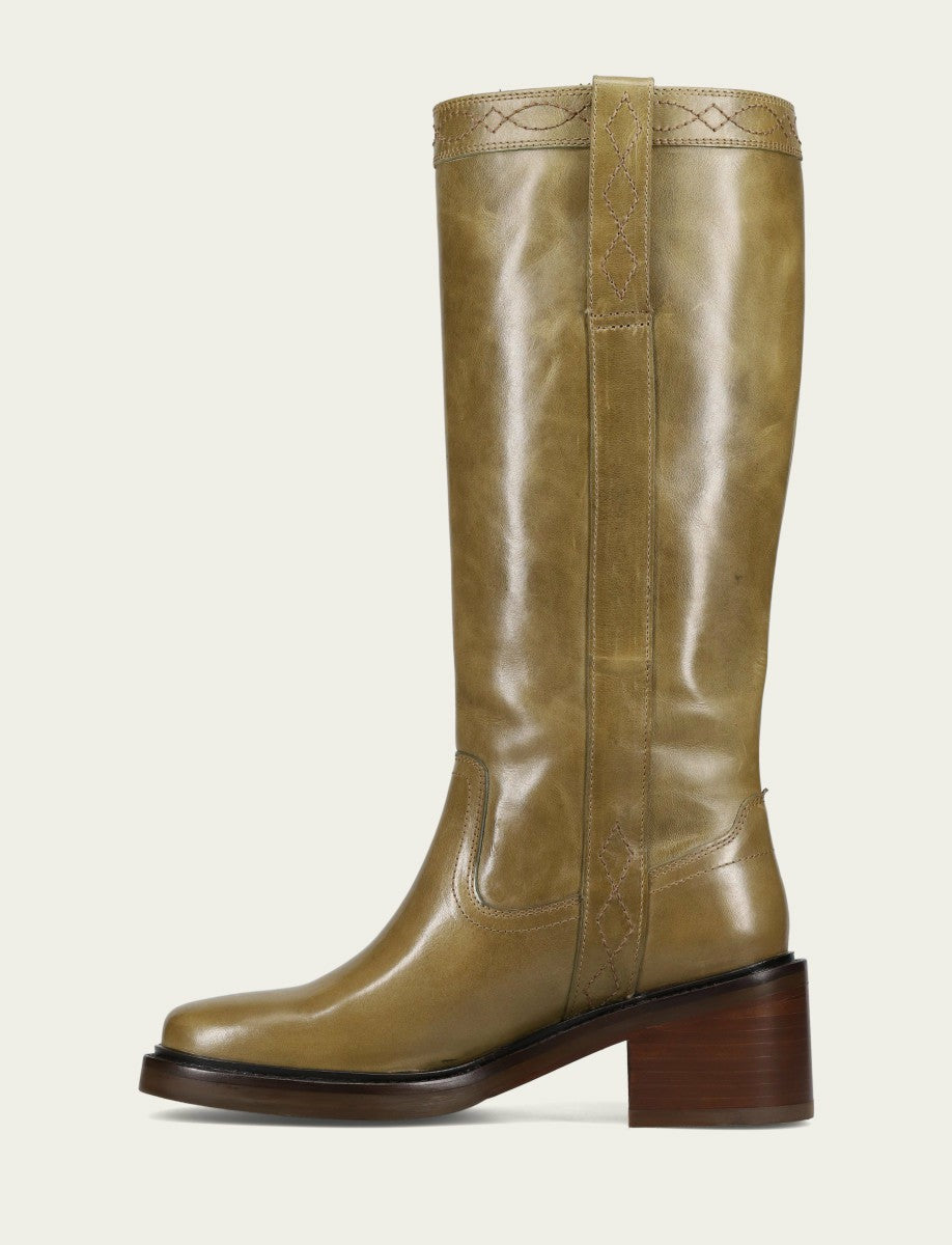 FRYE Women's Olive Kate Pull On Tall Riding Boot