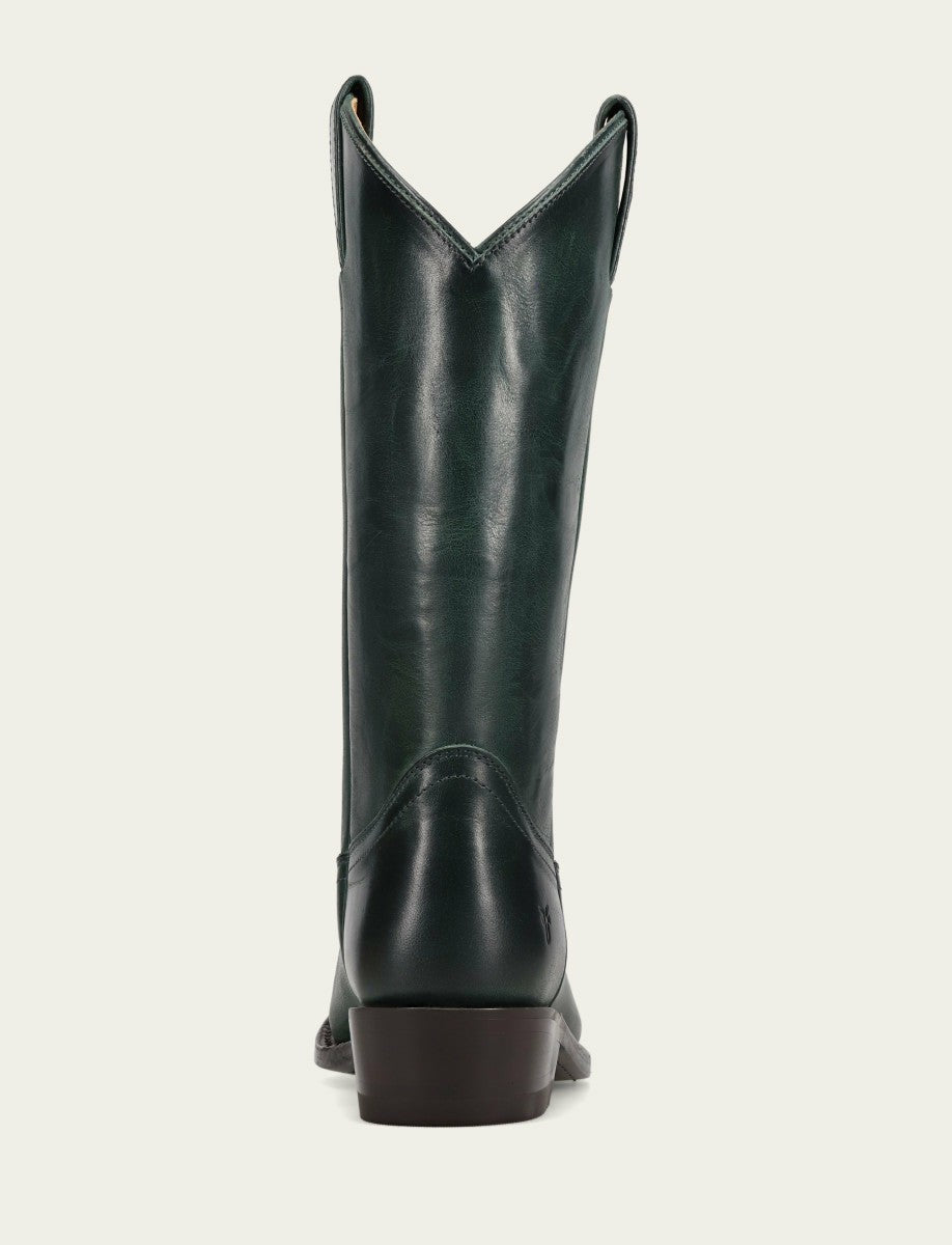 FRYE Women's Teal Billy Pull On Western Boot