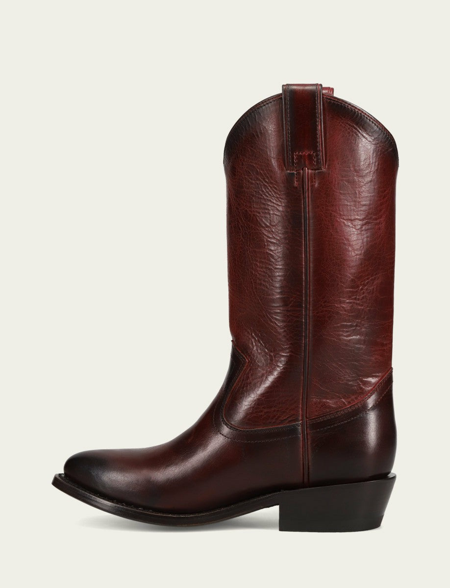 FRYE Women's Merlot Billy Pull On Western Boot