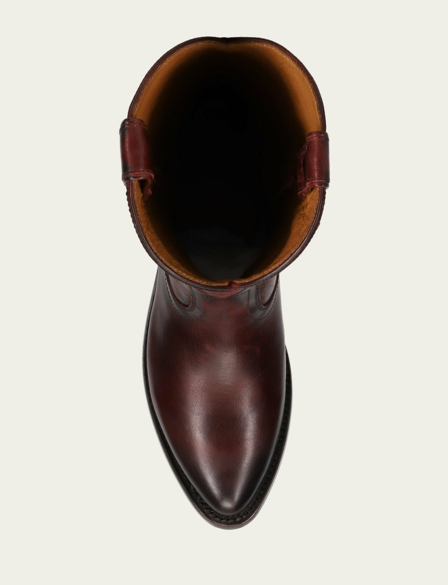 FRYE Women's Merlot Billy Pull On Western Boot