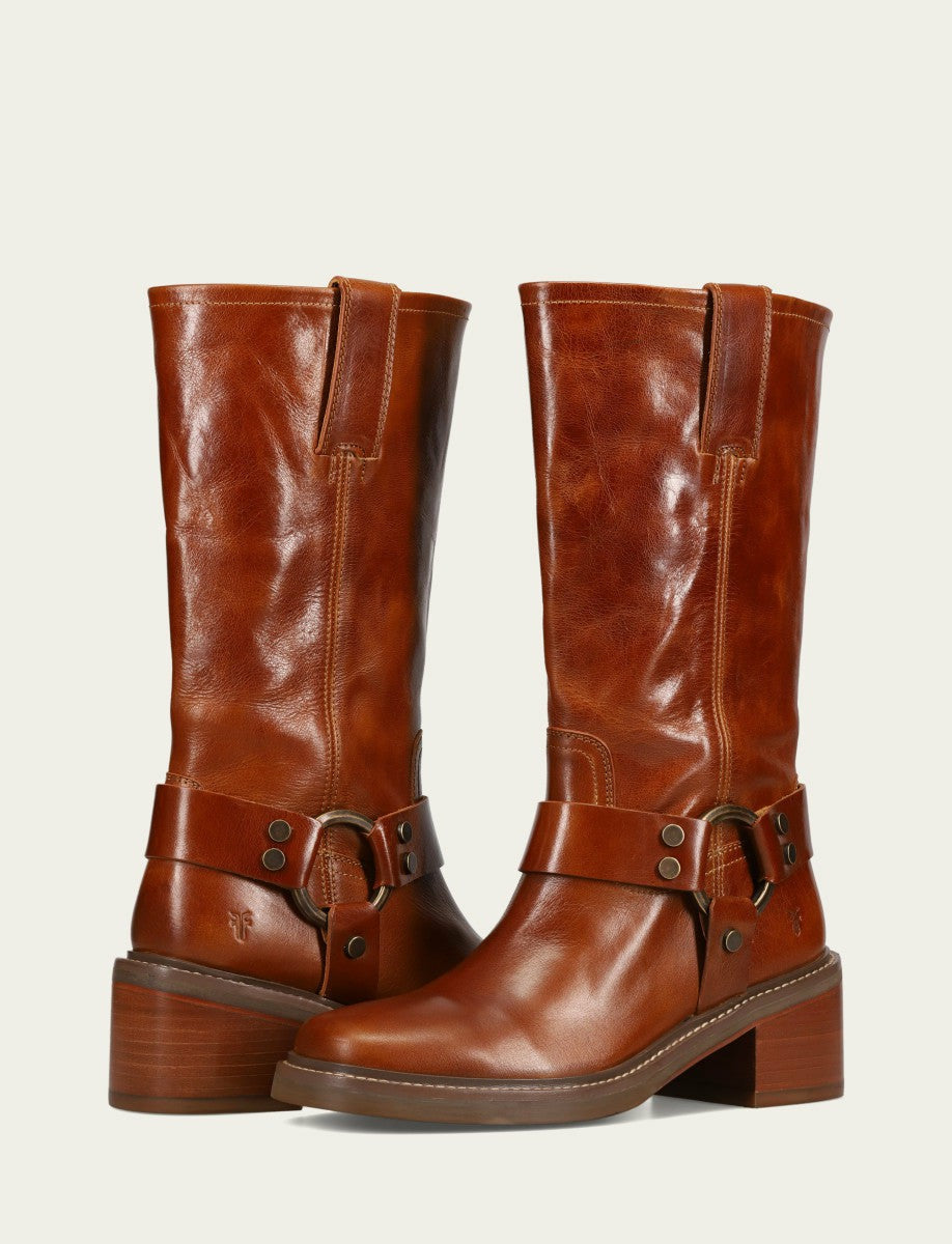 FRYE Women’s Amber Kate Harness Leather Boots