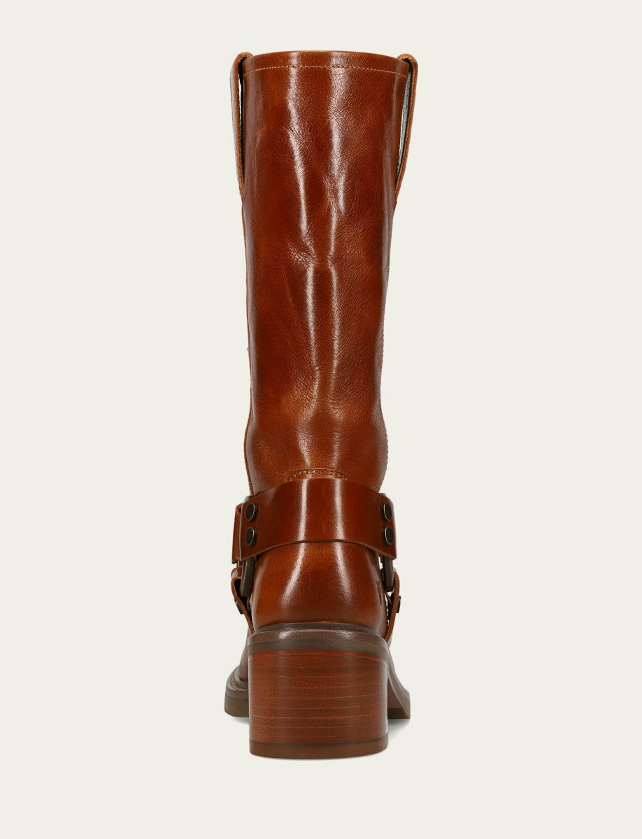 FRYE Women’s Amber Kate Harness Leather Boots