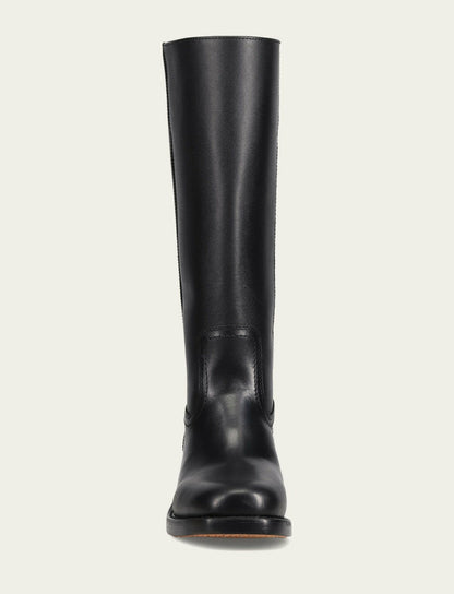 FRYE Women's Black Campus 14L Wide Calf Boots