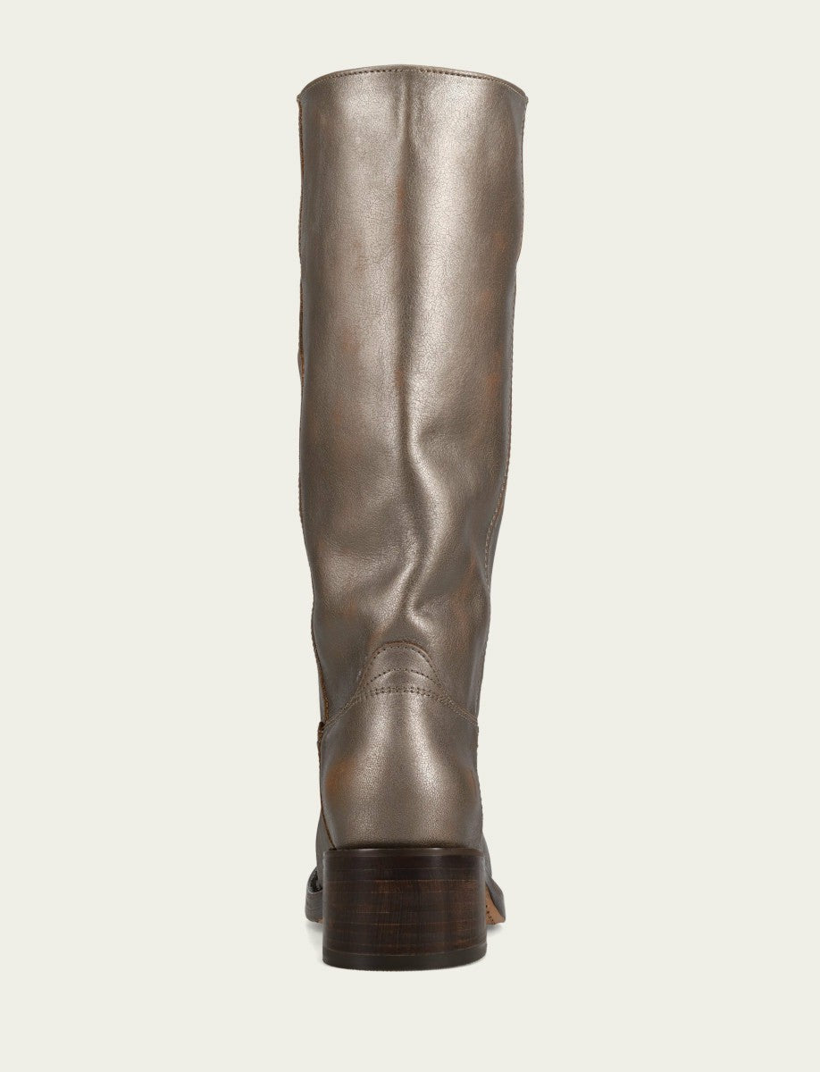 FRYE Women's Metallic Stone Campus 14L Boot
