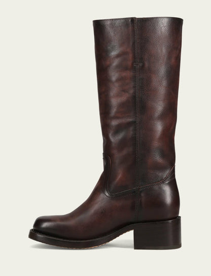 FRYE Women's Cherry Lacquer Campus 14L Boot