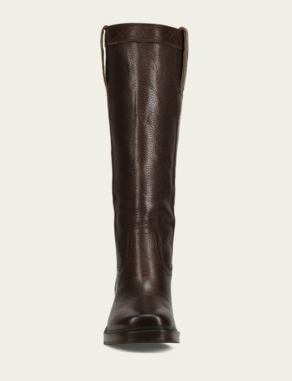 FRYE Women’s Dark Brown Kate Pull On Boots