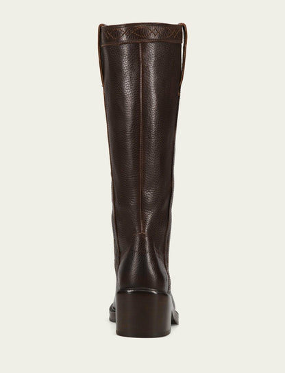 FRYE Women’s Dark Brown Kate Pull On Boots