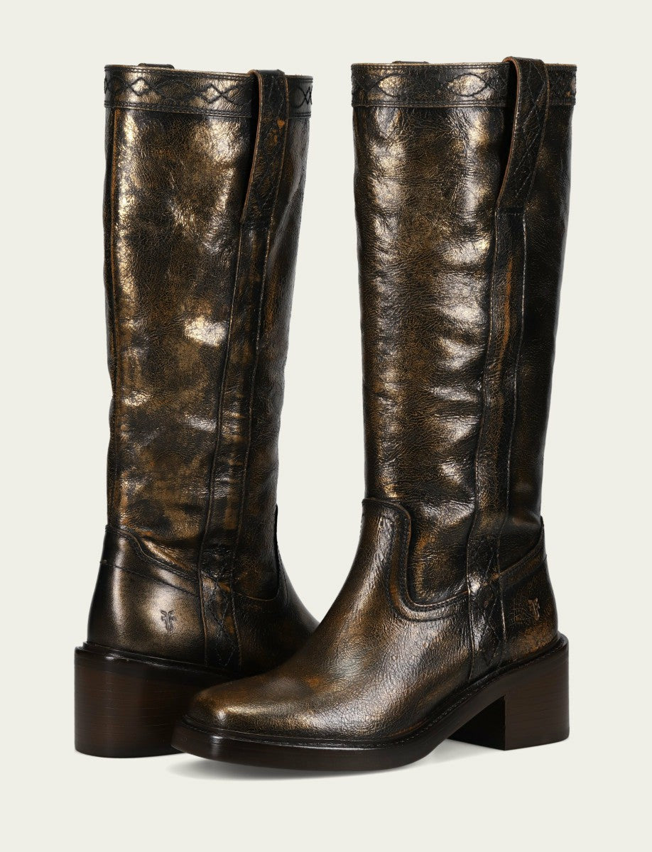 FRYE Women’s Antique Gold Kate Pull On Boots