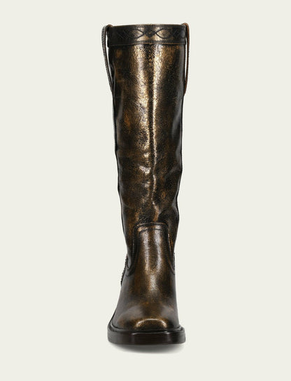 FRYE Women’s Antique Gold Kate Pull On Boots